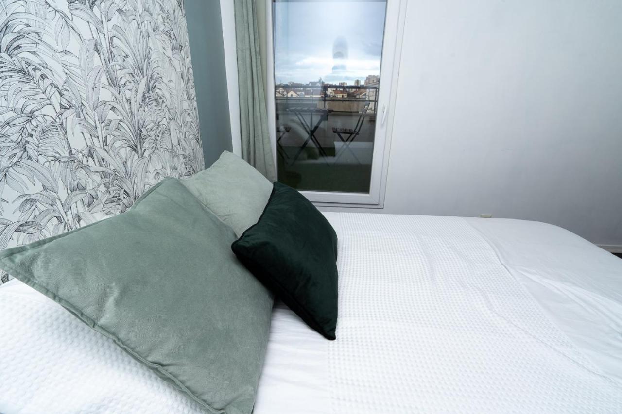 T3-Rare-2 Chambres-Parking Gratuit-2 Terrasses-Netflix-Proche Paris-La Defense Argenteuil Exterior foto