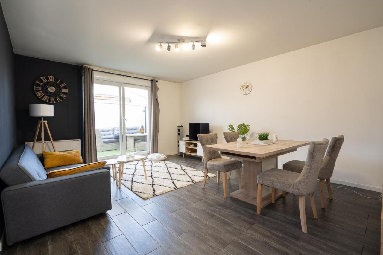 T3-Rare-2 Chambres-Parking Gratuit-2 Terrasses-Netflix-Proche Paris-La Defense Argenteuil Exterior foto
